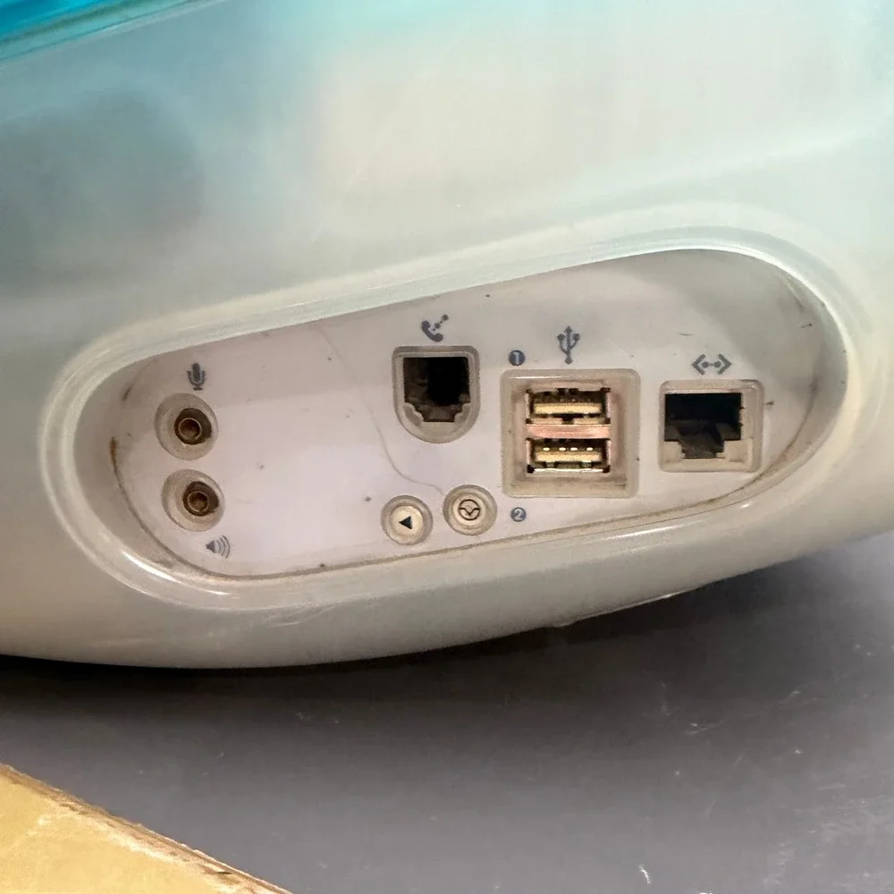 Apple iMac G3 M5521 350MHz 64MB RAM 6GB HDD Bondi Blue Vintage Computer OS‎ 9.2